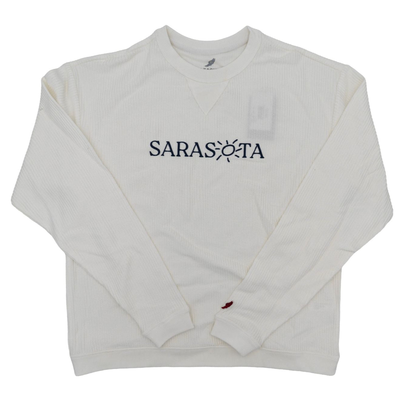 Sarasota Style Crewneck Sweatshirt in White - Sarasota Florida | Sarasota Store