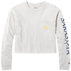 Sarasota Style Crop Long Sleeve T-Shirt in White - Sarasota Florida | Sarasota Store