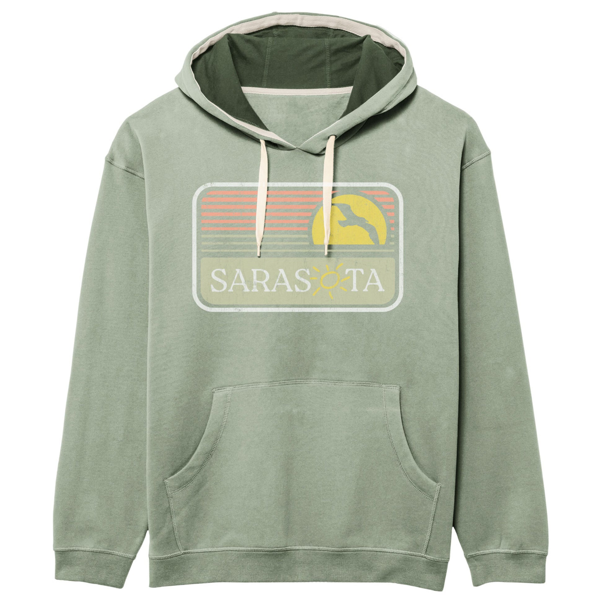 Sarasota Style Dlx Hoodie in Green - Sarasota Florida | Sarasota Store