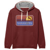 Sarasota Style Dlx Hoodie in Maroon - Sarasota Florida | Sarasota Store