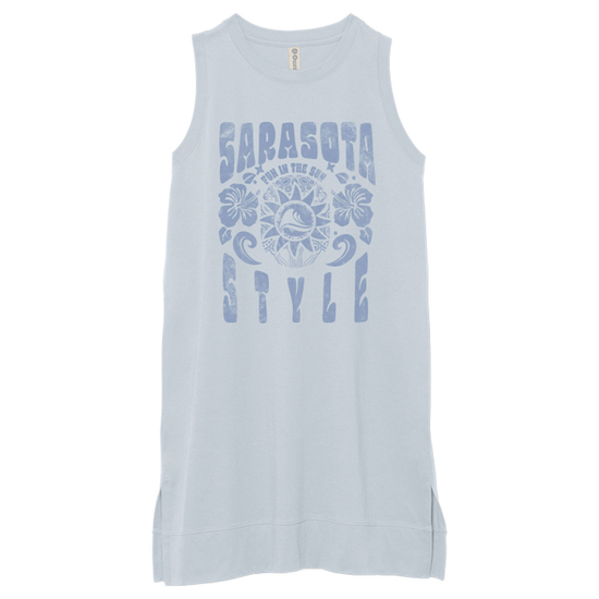 Sarasota Style Essential Cover Up in Blue - Sarasota Florida | Sarasota Store