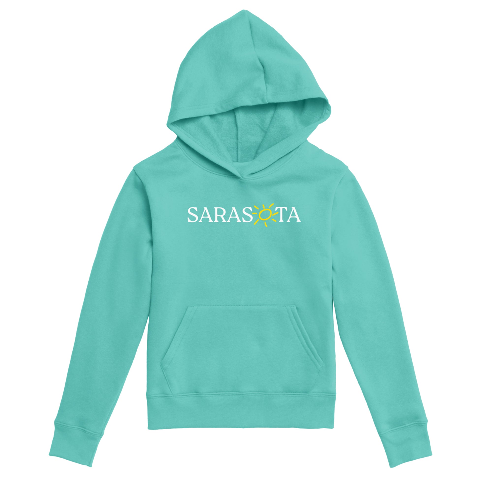 Sarasota Style Essential Hoodie in Teal - Sarasota Florida | Sarasota Store