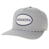 Sarasota Style Felt Snapback Cap in Gray - Sarasota Florida | Sarasota Store