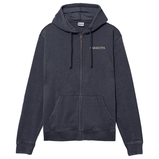 Sarasota Style Fleece Full Zip Jacket in Navy - Sarasota Florida | Sarasota Store
