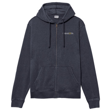 Sarasota Style Fleece Full Zip Jacket in Navy - Sarasota Florida | Sarasota Store