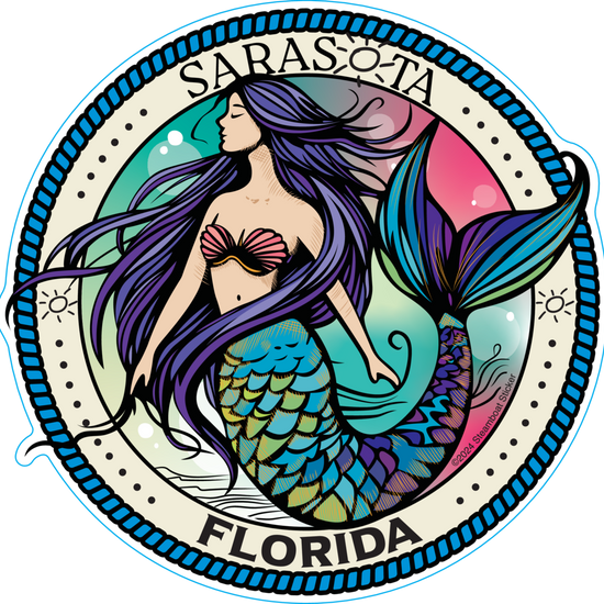 Sarasota Style Flowing Mermaid - Sarasota Florida | Sarasota Store