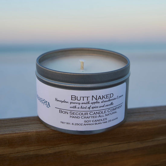 Sarasota Style Hand Crafted All Candle in Natural - Sarasota Florida | Sarasota Store