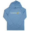 Sarasota Style Hooded Sunshirt Hoodie in Blue - Sarasota Florida | Sarasota Store