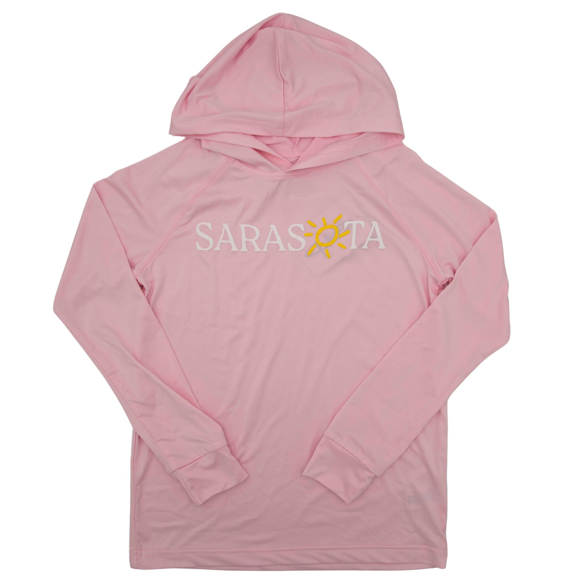 Sarasota Style Hooded Sunshirt Hoodie in Pink - Sarasota Florida | Sarasota Store