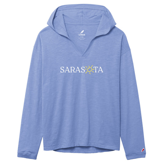 Sarasota Style Hoodie in Blue - Sarasota Florida | Sarasota Store