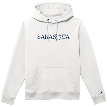 Sarasota Style Hoodie in White - Sarasota Florida | Sarasota Store