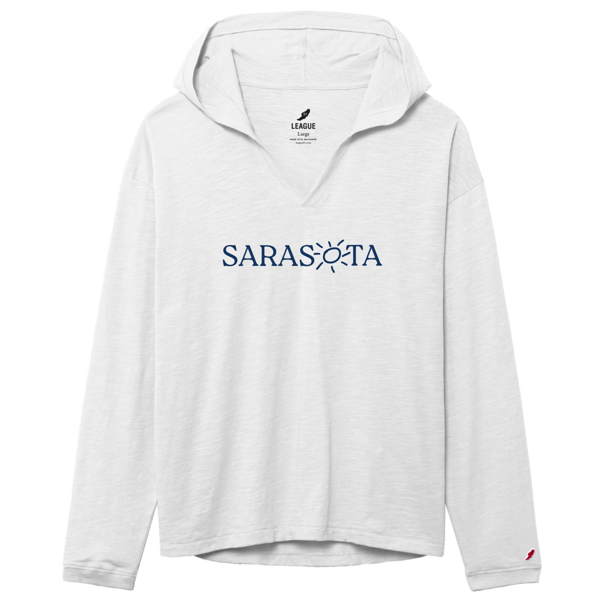 Sarasota Style Hoodie in White - Sarasota Florida | Sarasota Store