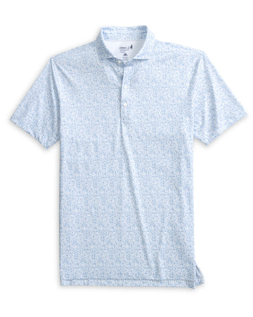 Sarasota Style x Johnnie-O Boggings Palisades Polo Shirt in Blue - Sarasota Florida | Sarasota Store