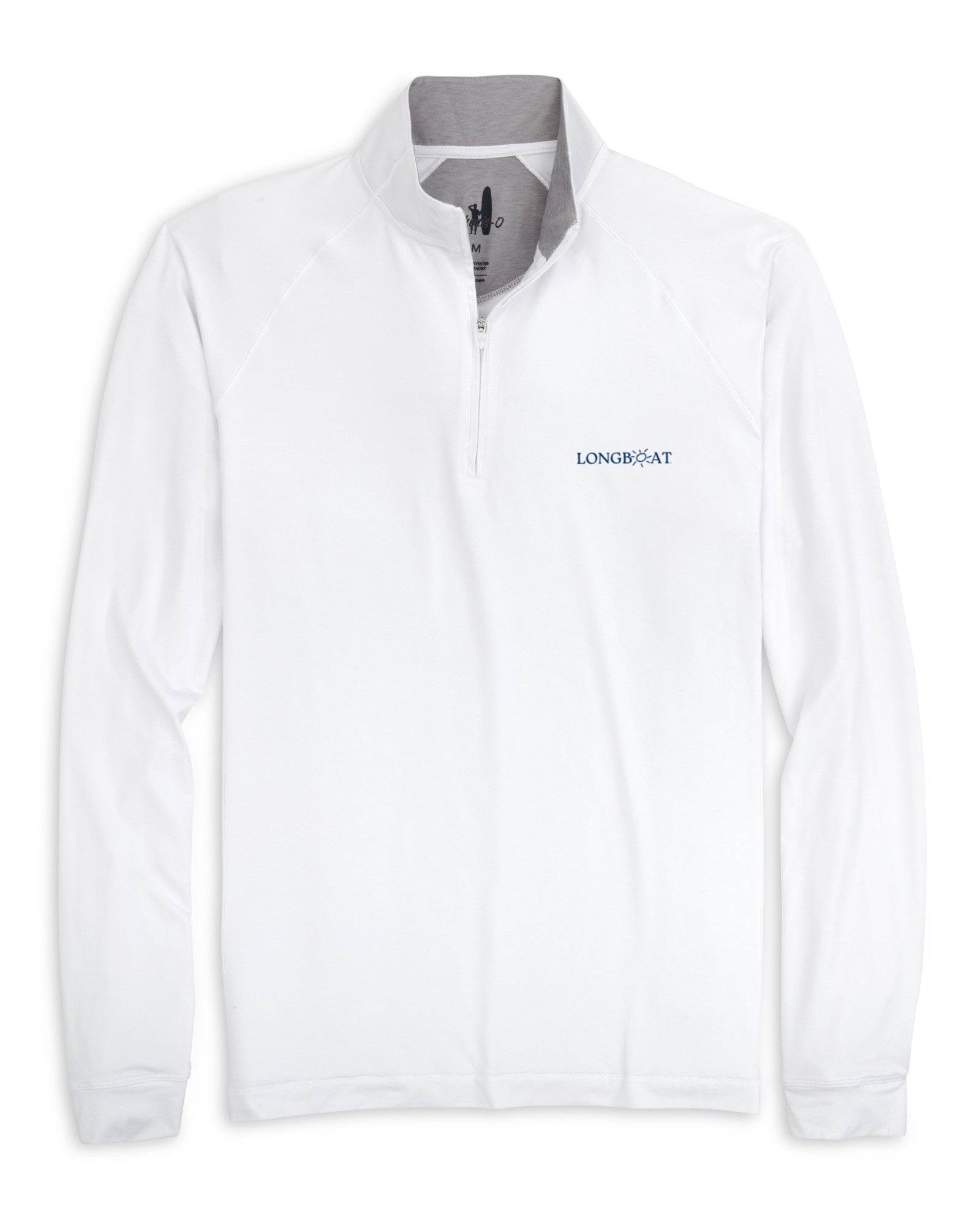 Sarasota Style x Johnnie-O Jmko Whte Aec Quarter Zip Pullover - Sarasota Florida | Sarasota Store