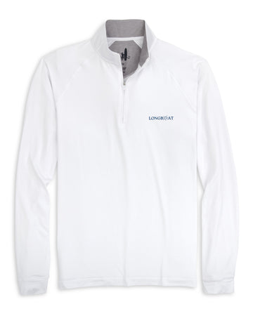 Sarasota Style x Johnnie-O Jmko Whte Aec Quarter Zip Pullover - Sarasota Florida | Sarasota Store
