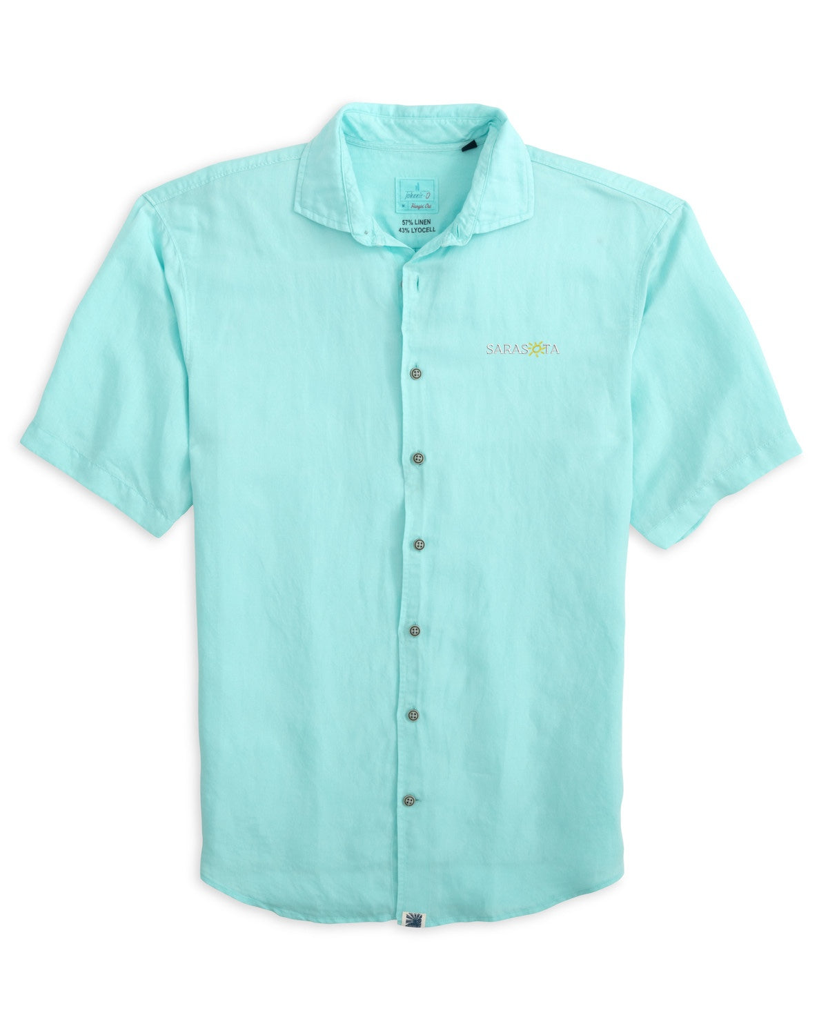 Sarasota Style x Johnnie-O Laguna Button Down Shirt in Blue - Sarasota Florida | Sarasota Store