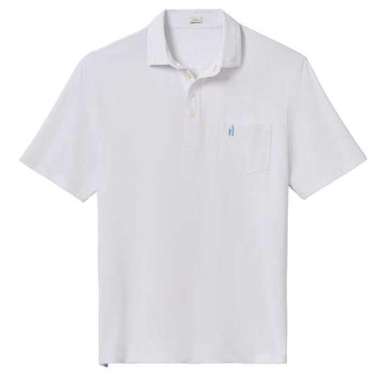 Sarasota Style x Johnnie-O Original Polo Shirt in White - Sarasota Florida | Sarasota Store