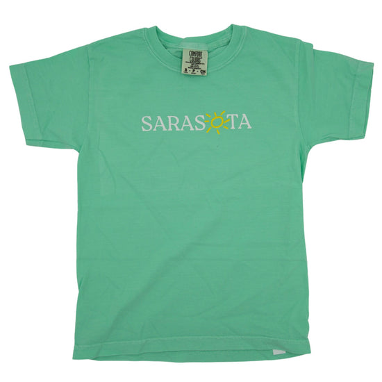 Sarasota Style Kid'S Short Sleeve T-Shirt in Green - Sarasota Florida | Sarasota Store