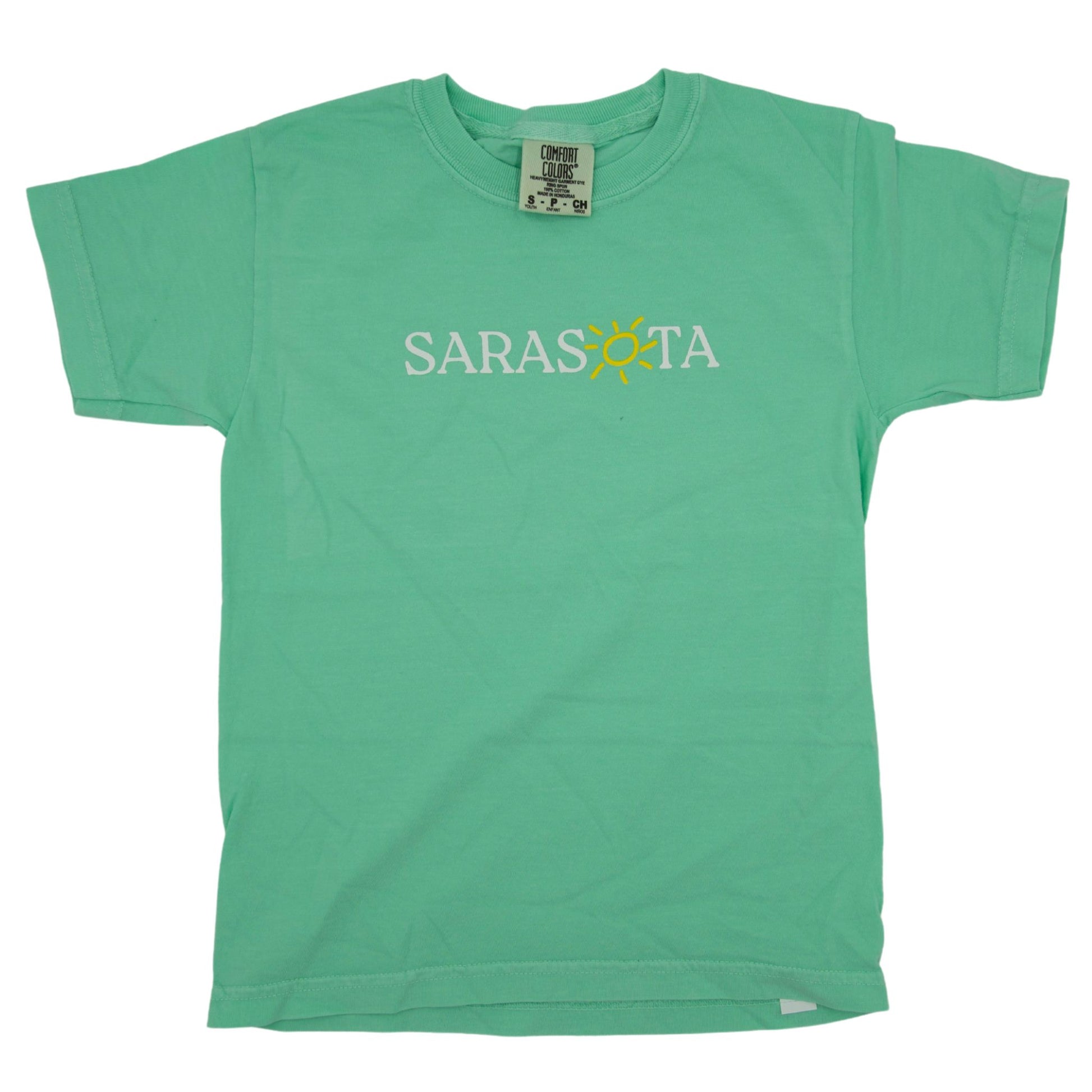 Sarasota Style Kid'S Short Sleeve T-Shirt in Green - Sarasota Florida | Sarasota Store