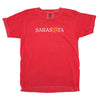Sarasota Style Kid'S Short Sleeve T-Shirt in Red - Sarasota Florida | Sarasota Store