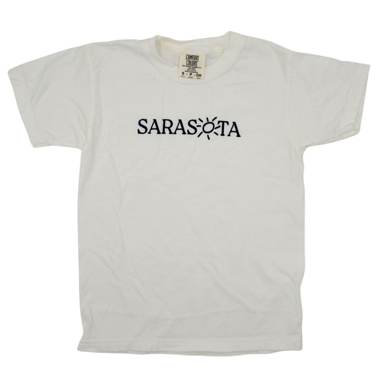 Sarasota Style Kid'S Short Sleeve T-Shirt in White - Sarasota Florida | Sarasota Store