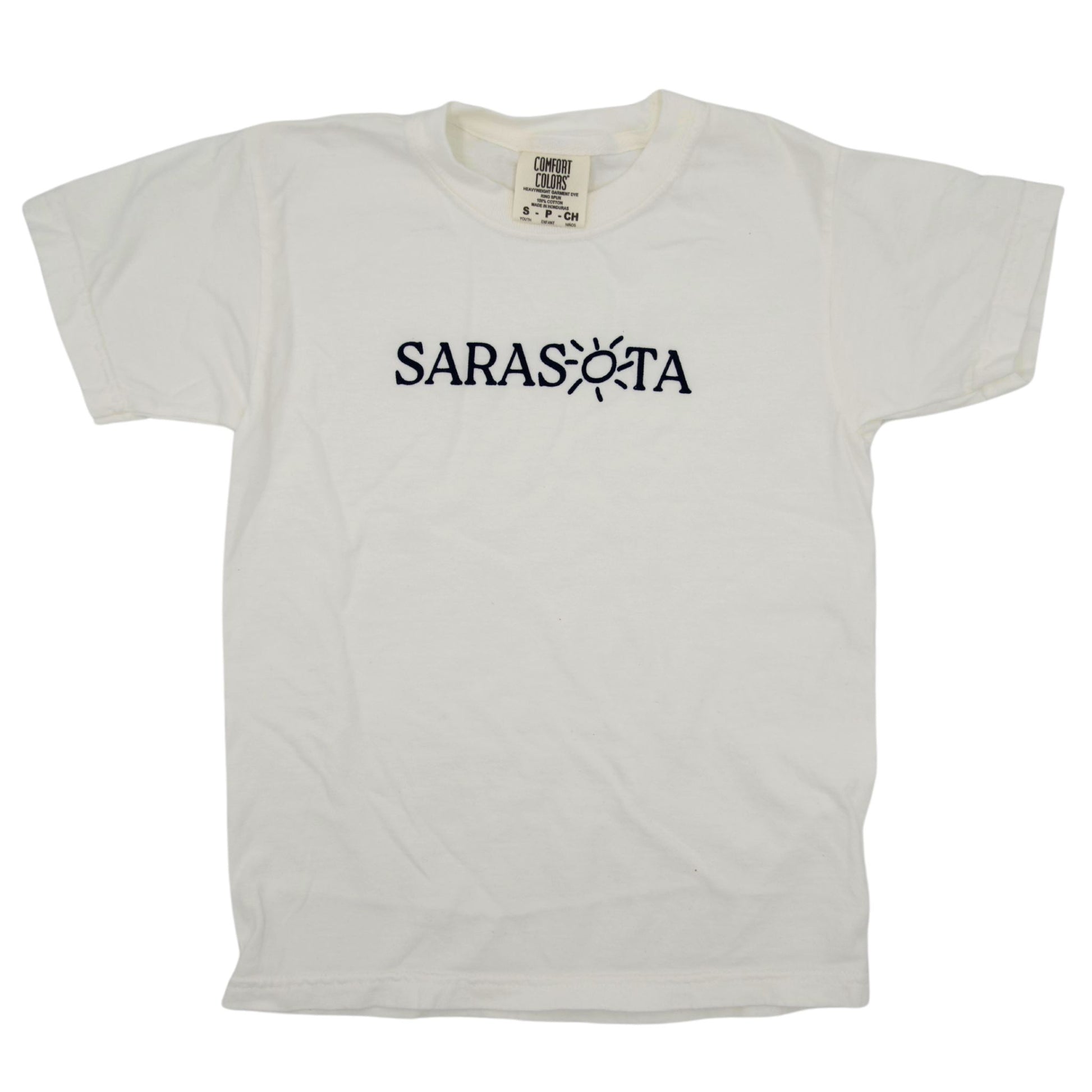 Sarasota Style Kid'S Short Sleeve T-Shirt in White - Sarasota Florida | Sarasota Store