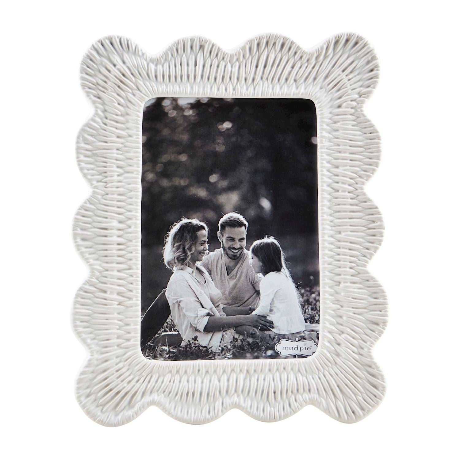 Sarasota Style Large Woven Ceramic Picture Frame - Sarasota Florida | Sarasota Store