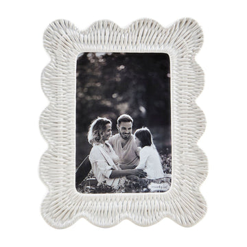 Sarasota Style Large Woven Ceramic Picture Frame - Sarasota Florida | Sarasota Store