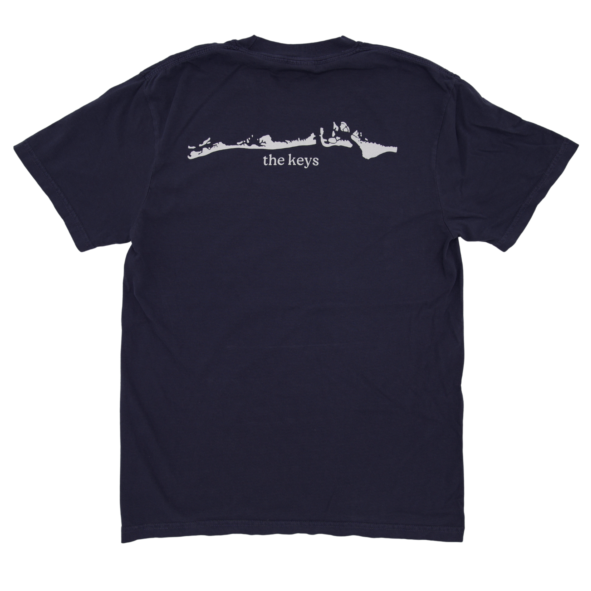 Sarasota Style Longboat Short Sleeve T-Shirt in Navy - Lido Key | Sarasota Store