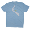 Sarasota Style Short Sleeve T-Shirt in Chambray - Lido Key | Sarasota Store
