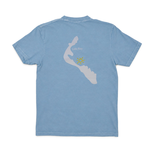 Lido Key Tee — Chambray