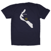 Sarasota Style Short Sleeve T-Shirt in Navy - Lido Key | Sarasota Store