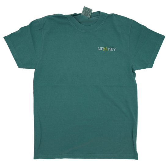 Sarasota Style Short Sleeve T-Shirt in Seafoam - Lido Key | Sarasota Store