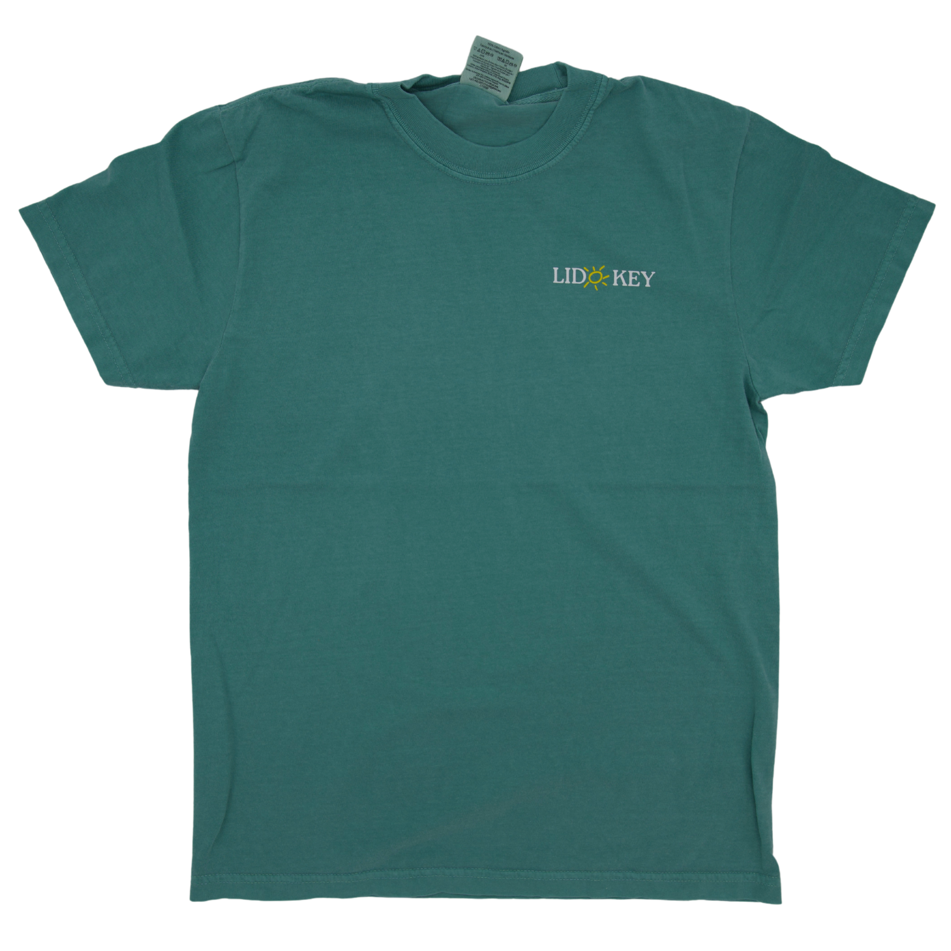 Sarasota Style Short Sleeve T-Shirt in Seafoam - Lido Key | Sarasota Store