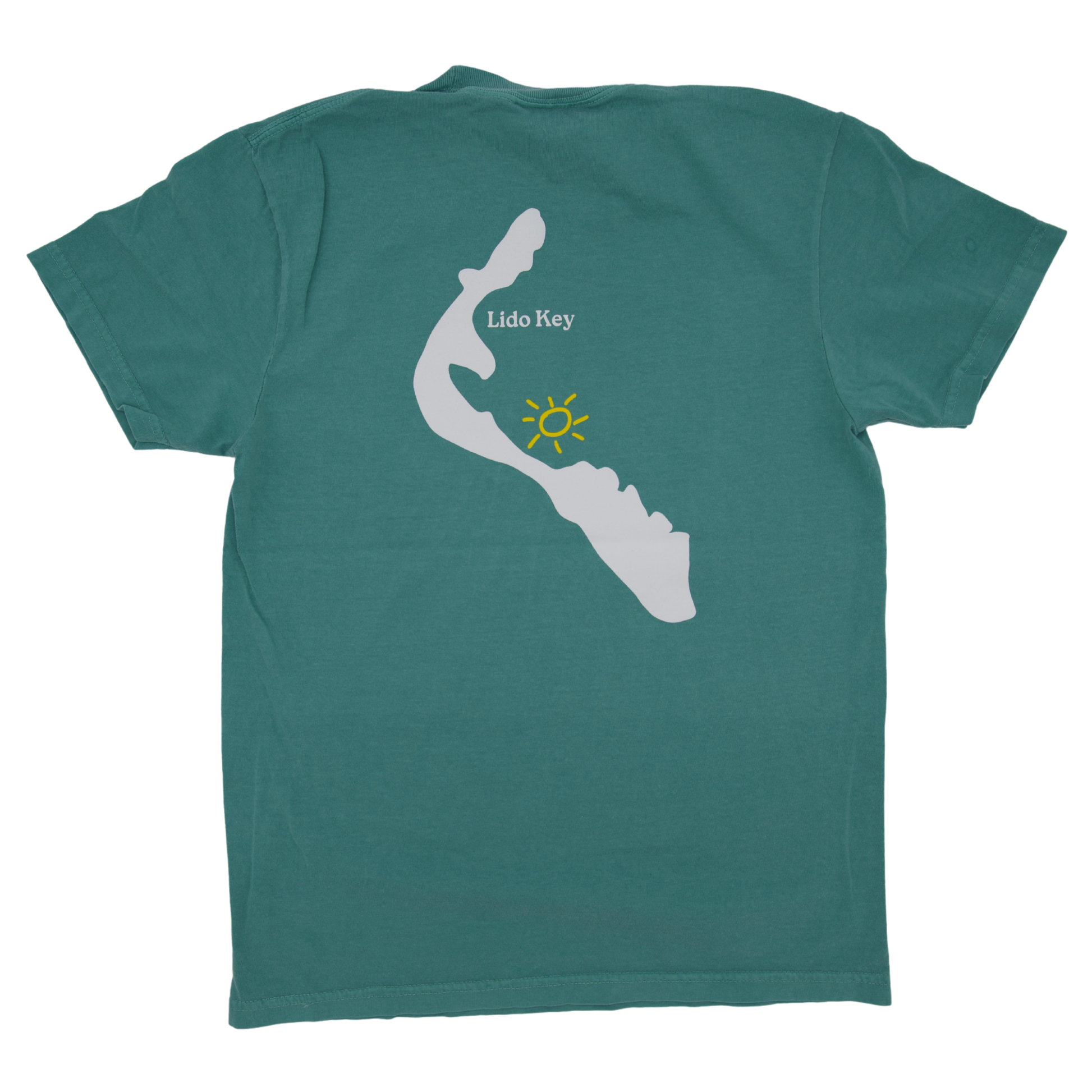 Sarasota Style Short Sleeve T-Shirt in Seafoam - Lido Key | Sarasota Store
