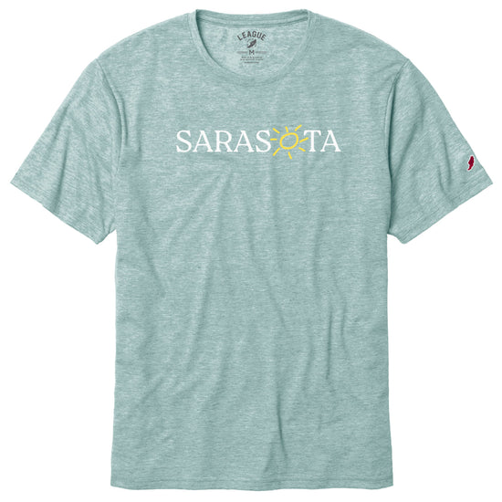 Sarasota Style Light Short Sleeve T-Shirt in Blue - Sarasota Florida | Sarasota Store