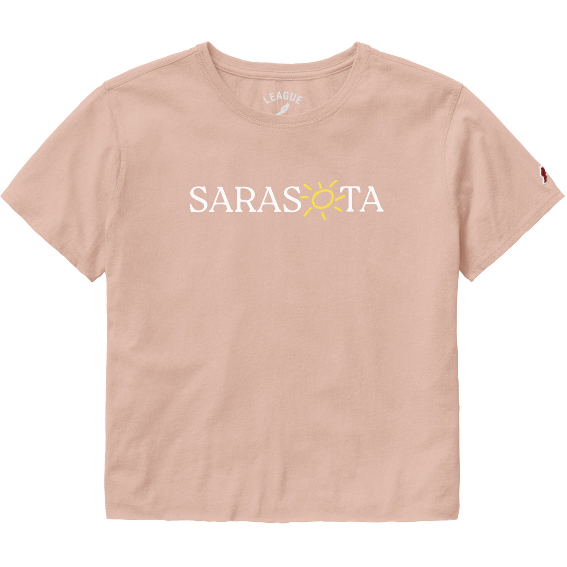 Sarasota Style Long Sleeve T-Shirt in Pink - Sarasota Florida | Sarasota Store