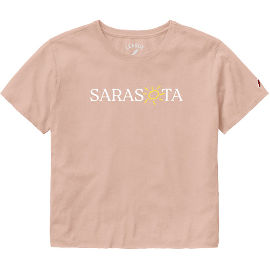 Sarasota Style Long Sleeve T-Shirt in Pink - Sarasota Florida | Sarasota Store