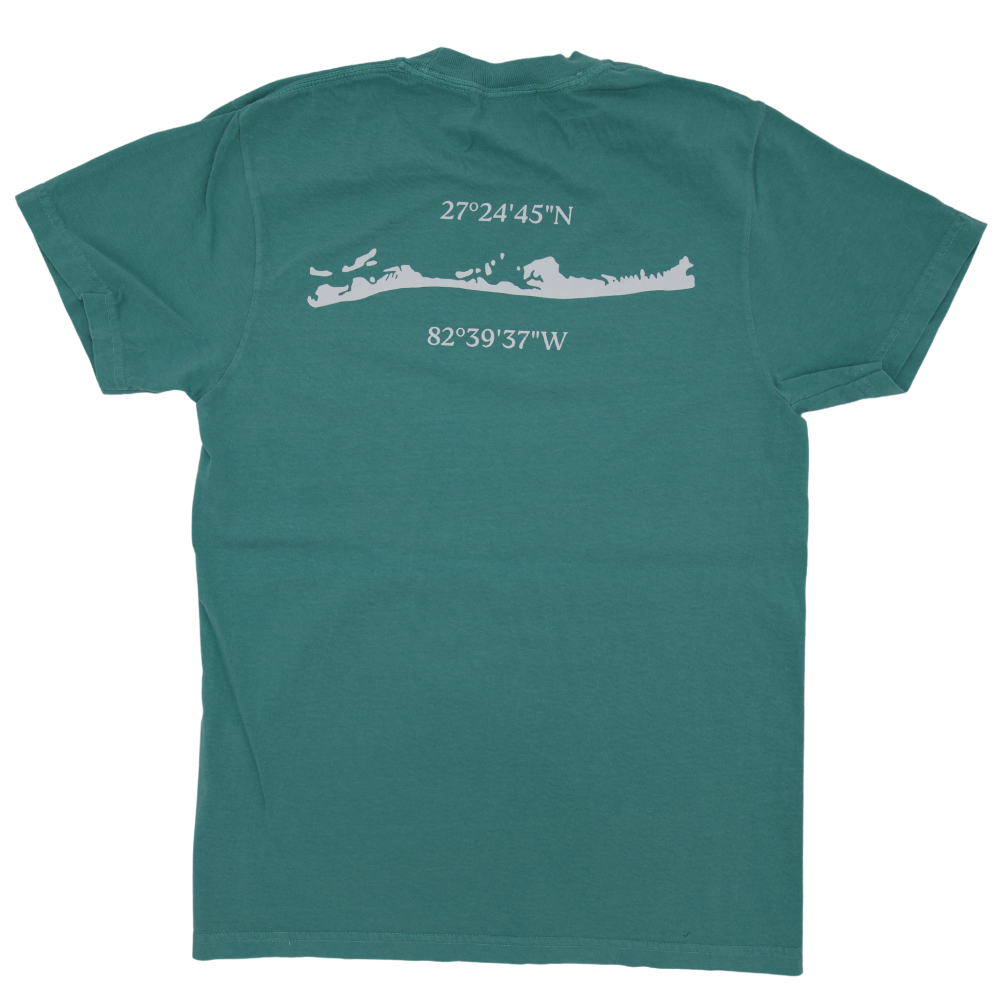 Sarasota Style Coordinates Short Sleeve T-Shirt in Seafoam - Longboat Key | Sarasota Store