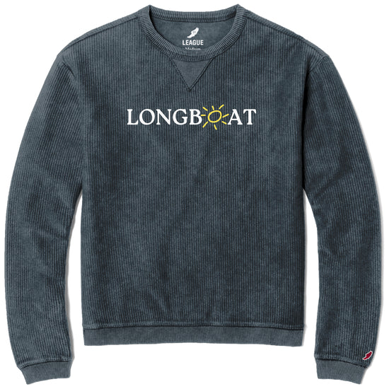 Sarasota Style Crewneck Sweatshirt in Denim - Longboat Key | Sarasota Store