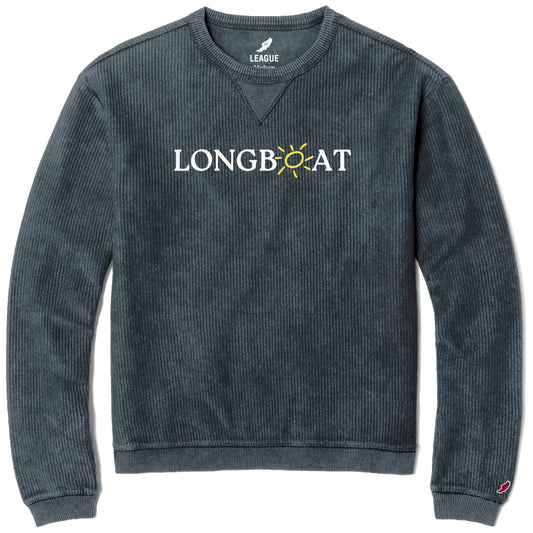 Sarasota Style Crewneck Sweatshirt in Denim - Longboat Key | Sarasota Store