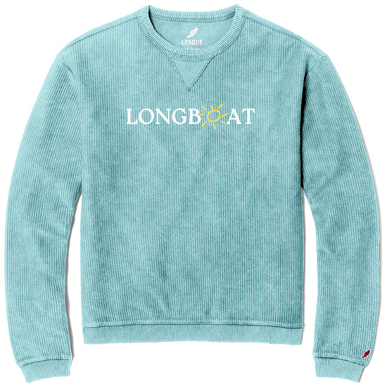 Sarasota Style Crewneck Sweatshirt in Sea Glass - Longboat Key | Sarasota Store