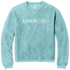 Sarasota Style Crewneck Sweatshirt in Sea Glass - Longboat Key | Sarasota Store