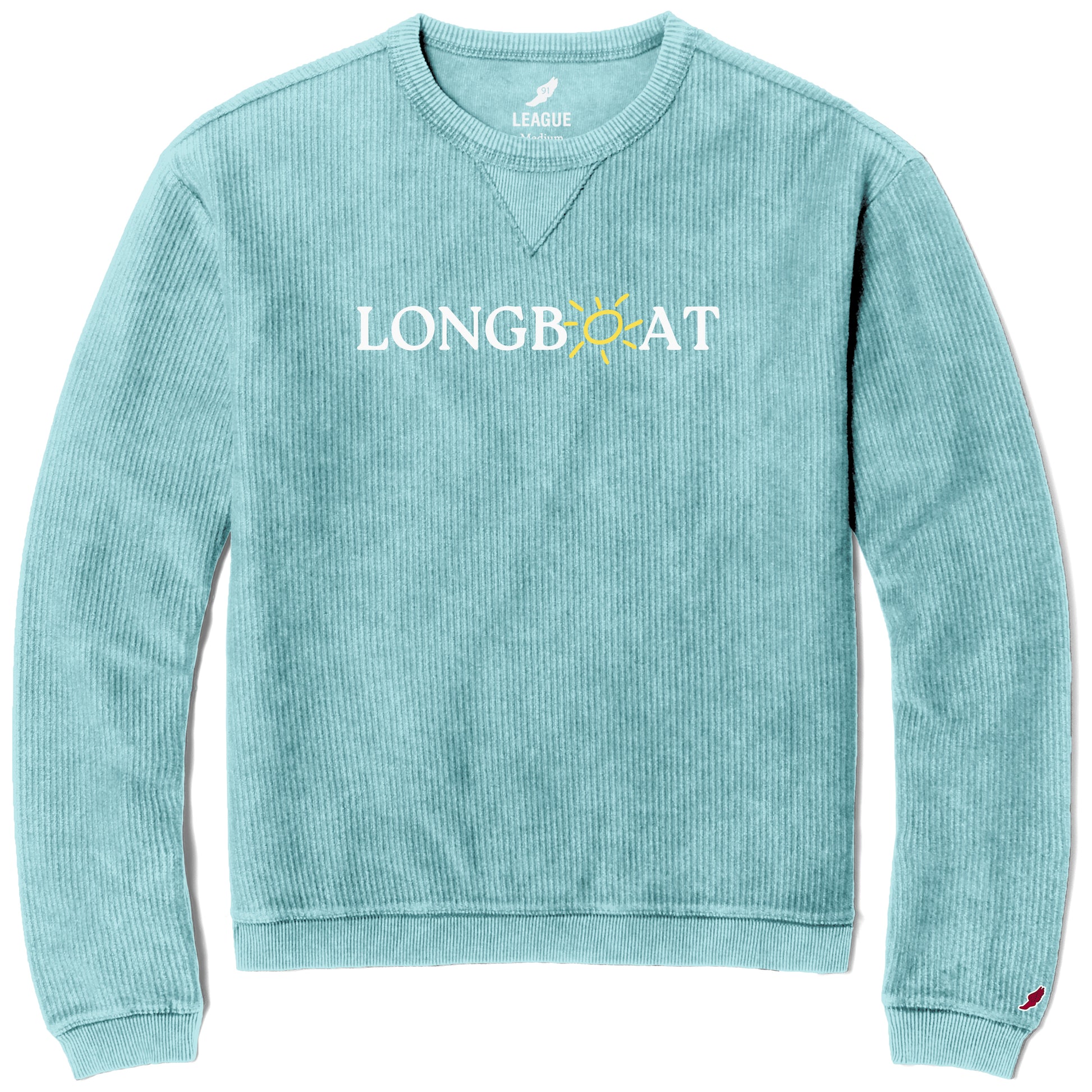 Sarasota Style Crewneck Sweatshirt in Sea Glass - Longboat Key | Sarasota Store