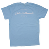 Sarasota Style Short Sleeve T-Shirt in Chambray - Longboat Key | Sarasota Store