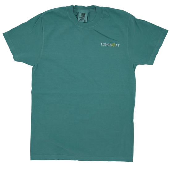 Sarasota Style Short Sleeve T-Shirt in Seafoam - Longboat Key | Sarasota Store