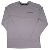 Sarasota Style Men'S Perf Keys Long Sleeve T-Shirt in Gray - Sarasota Florida | Sarasota Store