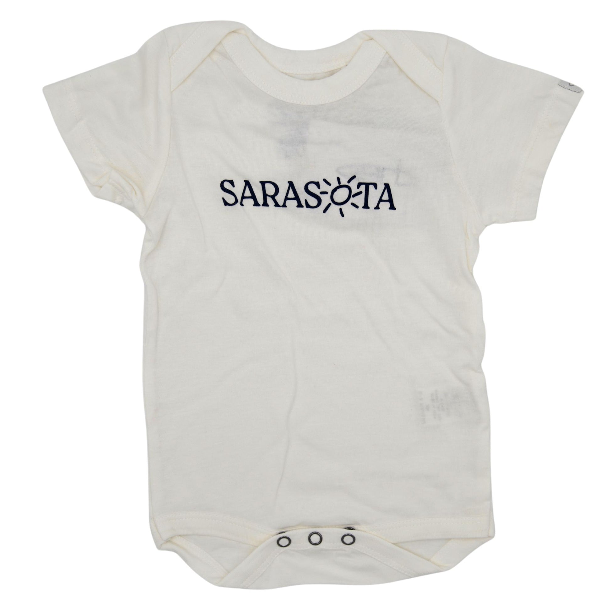 Sarasota Style Baby Onesie in White - Sarasota Florida | Sarasota Store