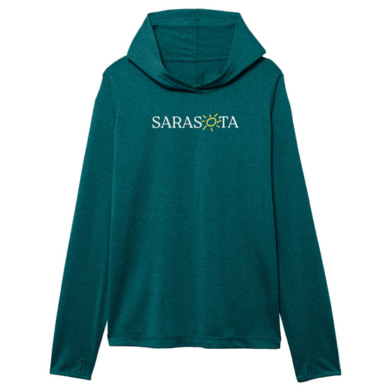 Sarasota Style x Ouray Confluence Hoodie in Teal - Sarasota Florida | Sarasota Store