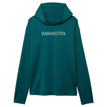 Sarasota Style x Ouray Confluence Hoodie in Teal - Sarasota Florida | Sarasota Store